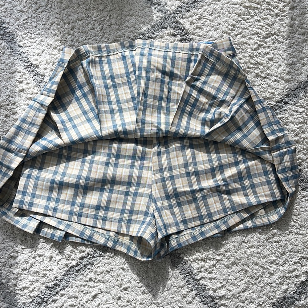 Cotton Candy L.A. Pleated Plaid Skirt - Picture 6 of 8